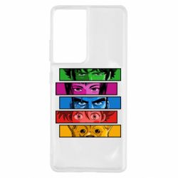 Чохол для Samsung S21 Ultra Cowboy Bebop Eyes - PrintSalon