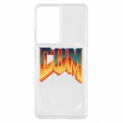 Чехол для Samsung S21 Ultra Cum Doom logo - PrintSalon