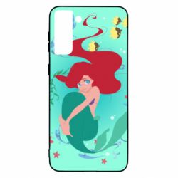 Чохол для Samsung S21 Ultra Cute and shy Ariel - PrintSalon