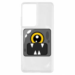 Чехол для Samsung S21 Ultra Cute black boss-PrintSalon Чехол для Samsung S21 Ultra Cute black boss