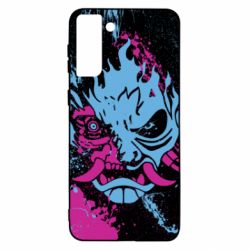 Чохол для Samsung S21 Ultra Cyberpunk Spray Neon - PrintSalon
