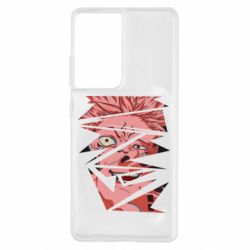 Чехол для Samsung S21 Ultra Demon Yuji Itadori - PrintSalon