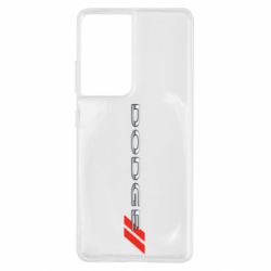 Чехол для Samsung S21 Ultra Dodge logo - PrintSalon