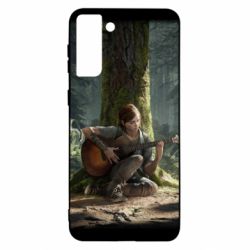 Чехол для Samsung S21 Ultra Ellie Plays Guitar - PrintSalon