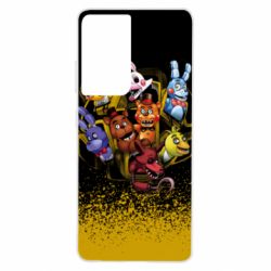 Чехол для Samsung S21 Ultra Five Nights At Freddy"s - PrintSalon