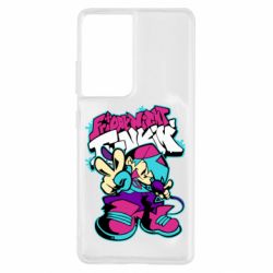Чехол для Samsung S21 Ultra FnF Boy And Logo - PrintSalon