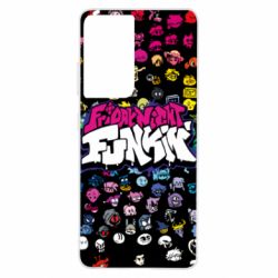 Чехол для Samsung S21 Ultra FnF Icons - PrintSalon