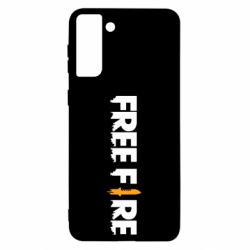 Чохол для Samsung S21 Ultra Free Fire logo - PrintSalon