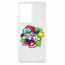 Чехол для Samsung S21 Ultra Friday Night Funkin Star - PrintSalon