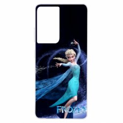 Чехол для Samsung S21 Ultra Frozen Elsa - PrintSalon