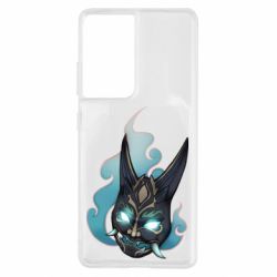 Чехол для Samsung S21 Ultra Genshin Impact Xiao's mask - PrintSalon
