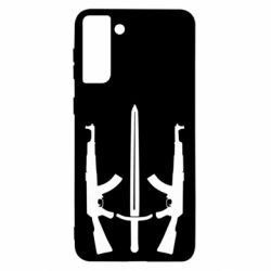 Чохол для Samsung S21 Ultra Герб добровольчих батальйонів - PrintSalon