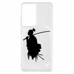 Чехол для Samsung S21 Ultra Ghost Of Tsushima Silhouette - PrintSalon