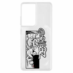 Чохол для Samsung S21 Ultra Gorillaz group - PrintSalon