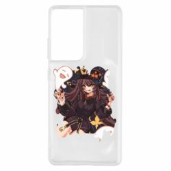 Чохол для Samsung S21 Ultra Halloween Impact Hu Tao - PrintSalon