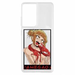 Чохол для Samsung S21 Ultra Хіміко ахегао - PrintSalon