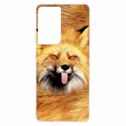 Чохол для Samsung S21 Ultra Хитра Лисичка - PrintSalon