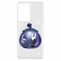 Чехол для Samsung S21 Ultra Hollow Knight  and Hornet - PrintSalon