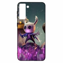 Чохол для Samsung S21 Ultra Hollow Knight in the Crystal cave - PrintSalon