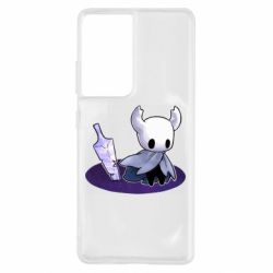 Чехол для Samsung S21 Ultra Hollow Knight with a sword - PrintSalon