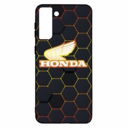 Чохол для Samsung S21 Ultra Honda color logo