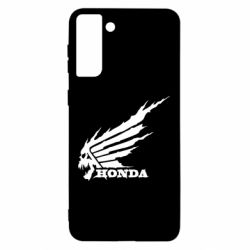 Чехол для Samsung S21 Ultra Honda skull - PrintSalon