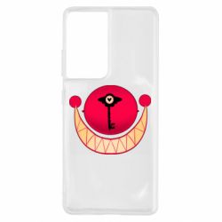 Чехол для Samsung S21 Ultra Hotel Hazbin smile - PrintSalon