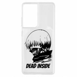 Чехол для Samsung S21 Ultra Kaneki Dead Inside - PrintSalon