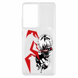 Чехол для Samsung S21 Ultra Канеки Кен - PrintSalon