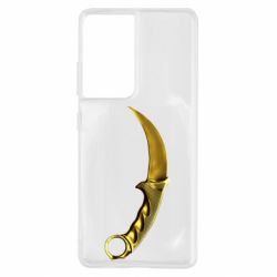 Чохол для Samsung S21 Ultra Karambit Gold Standoff 2 - PrintSalon