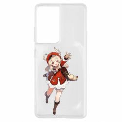Чехол для Samsung S21 Ultra Klee Genshin Impact - PrintSalon