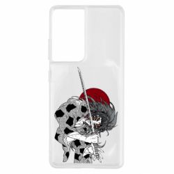 Чехол для Samsung S21 Ultra Kokushibo Tsugikuni - PrintSalon