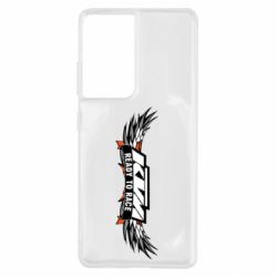 Чехол для Samsung S21 Ultra Ktm Ready to Race Wings - PrintSalon