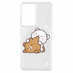 Чехол для Samsung S21 Ultra Кусь мишки - PrintSalon