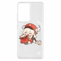 Чехол для Samsung S21 Ultra Little Klee - PrintSalon