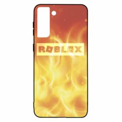 Чохол для Samsung S21 Ultra Logo and fire - PrintSalon