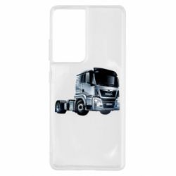 Чехол для Samsung S21 Ultra MEN truck - PrintSalon