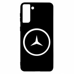 Чехол для Samsung S21 Ultra Mercedes new logo - PrintSalon