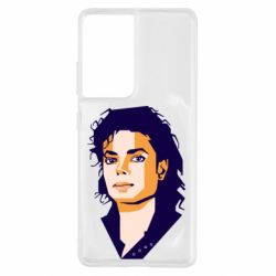 Чехол для Samsung S21 Ultra Michael Jackson Graphics Cubism-PrintSalon Чехол для Samsung S21 Ultra Michael Jackson Graphics Cubism