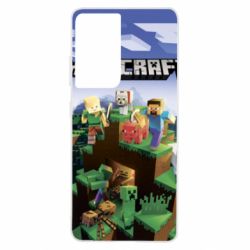 Чохол для Samsung S21 Ultra Minecraft Starter - PrintSalon