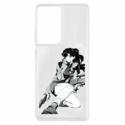 Чехол для Samsung S21 Ultra Misato manga - PrintSalon