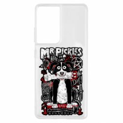 Чехол для Samsung S21 Ultra Mr pickles the dog - PrintSalon