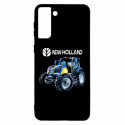 Чохол для Samsung S21 Ultra New Holland tractor - PrintSalon