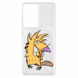 Чехол для Samsung S21 Ultra Norbert from Angry Beavers - PrintSalon