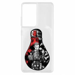 Чехол для Samsung S21 Ultra ОСД Арт Лампочка - PrintSalon