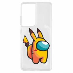 Чохол для Samsung S21 Ultra Pikachu Among Us - PrintSalon