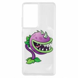 Чохол для Samsung S21 Ultra Planta carnivora - PrintSalon