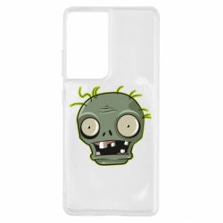 Чохол для Samsung S21 Ultra Plants vs zombie head
