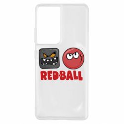 Чохол для Samsung S21 Ultra Red ball 4 - PrintSalon