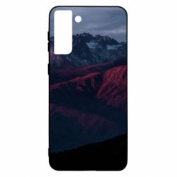 Чохол для Samsung S21 Ultra Red mountains - PrintSalon